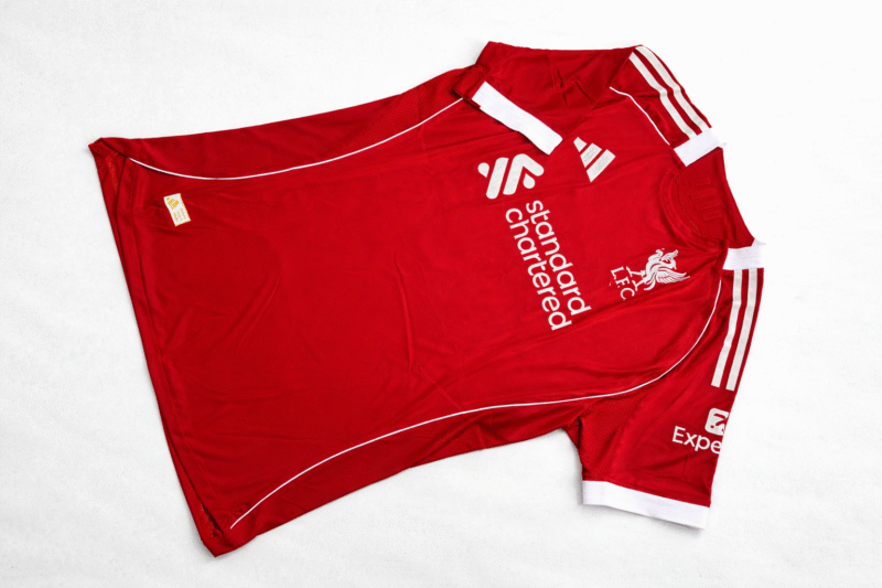 Camiseta Liverpool temporada 2025-2026