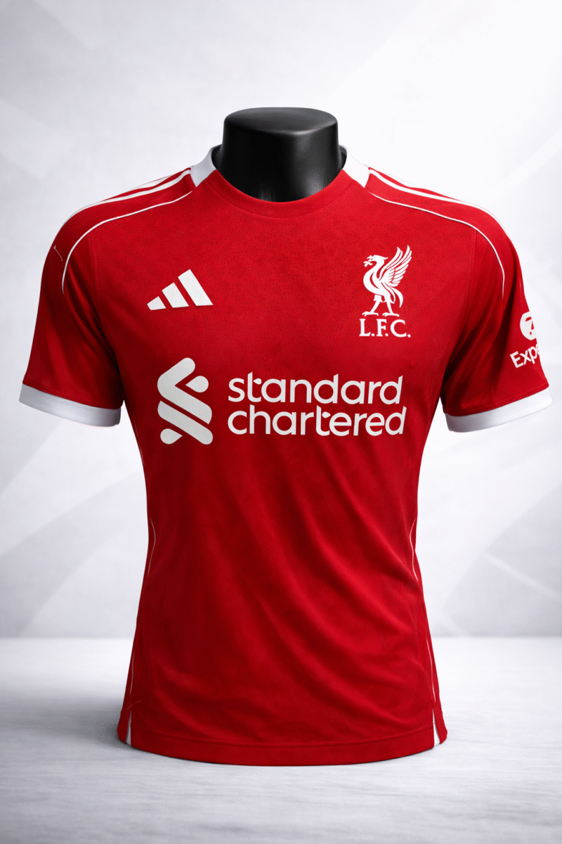 Camiseta Liverpool temporada 2025-2026